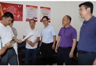 襄陽市經信局黨組副書記、副局長一行來到諾立信電線電纜公司調研